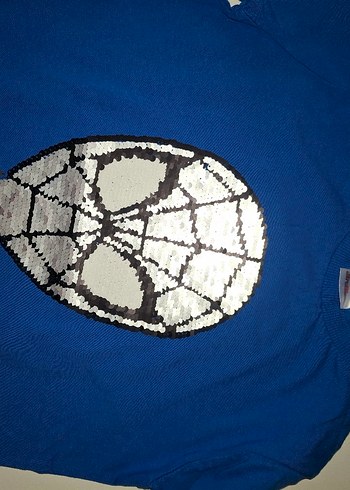 LC Waikiki Örümcek Adam Baskılı Erkek Sweatshirt