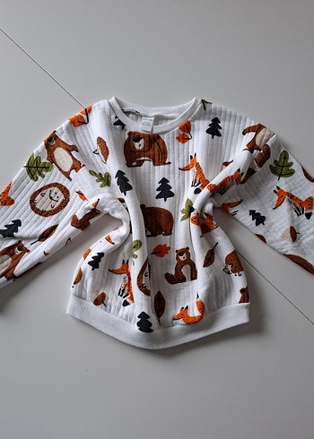 Erkek Çocuk Uzun Kollu Sweatshirt