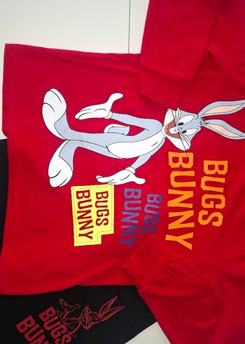 H&M Bugs Bunny Baskılı Rahat Eşofman Takımı