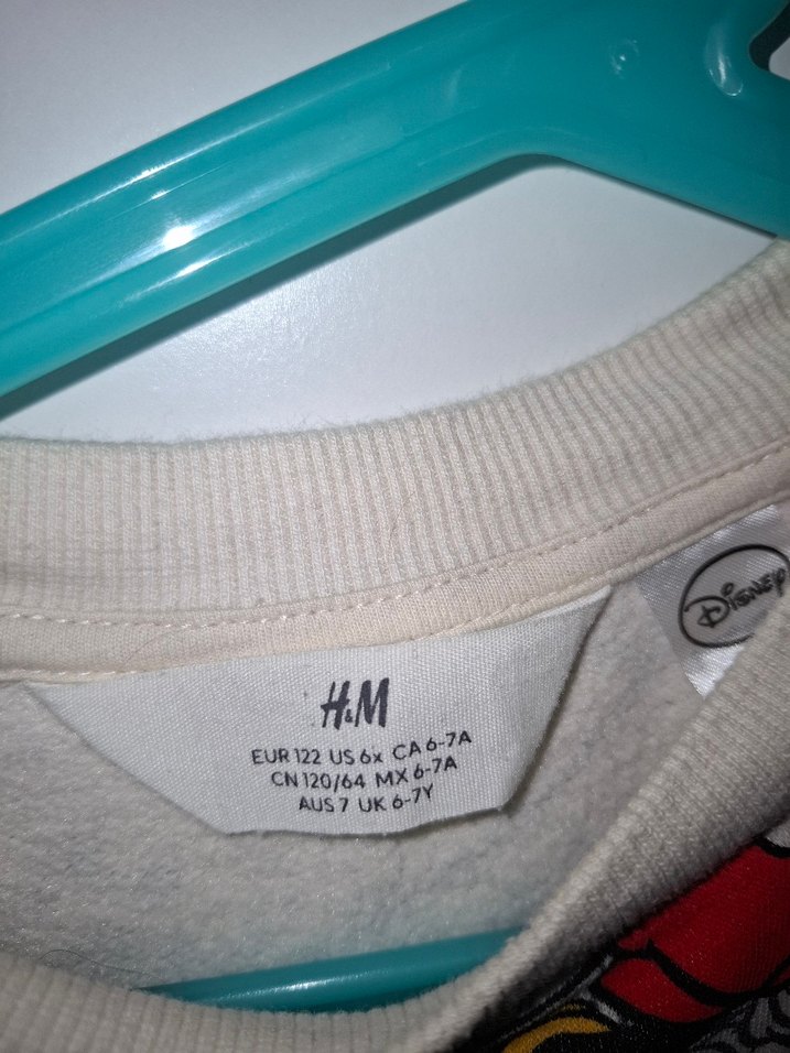 Renkli Mickey Mouse Baskılı Erkek Sweatshirt - Görsel 3