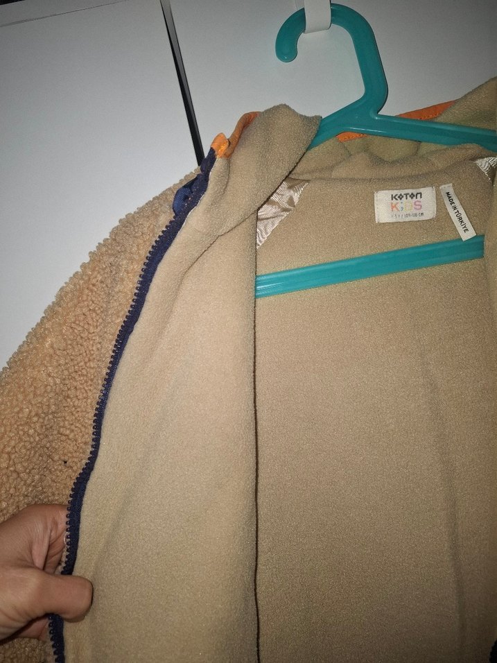 Yeni peluş mont - Görsel 4