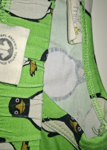 Erkek Çocuk Yeşil Baskılı Uzun Kollu Pijama - Görsel 2