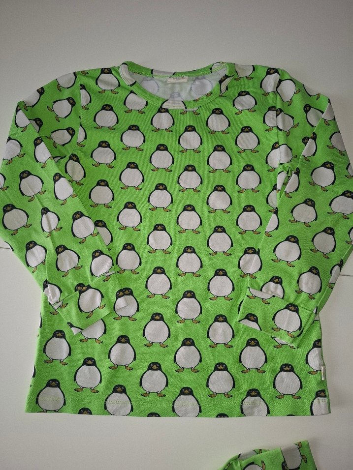 Erkek Çocuk Yeşil Baskılı Uzun Kollu Pijama - Görsel 4