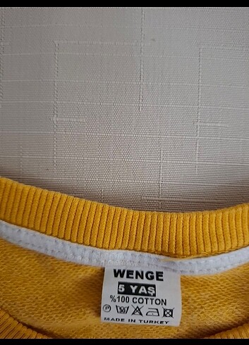 H&M 4-5 yaşa sweatshirt 