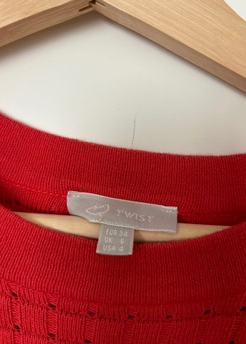 twist Uzun Kollu Triko Elbise - Görsel 2