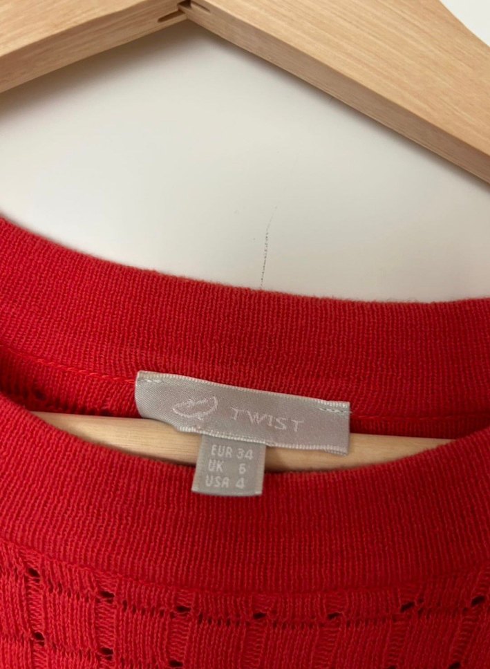 twist Uzun Kollu Triko Elbise - Görsel 2