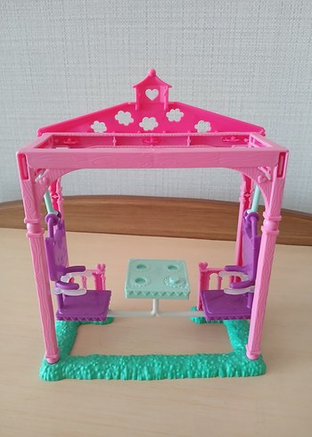 Pastel Pembe Oyuncak Bahçe Çardağı - Görsel 2