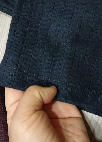 Bordo Çizgili Erkek Pijama Takımı - Görsel 6