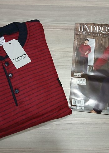 Erkek Bordo Kısa Kollu Regular Fit Pijama Takımı - Görsel 2