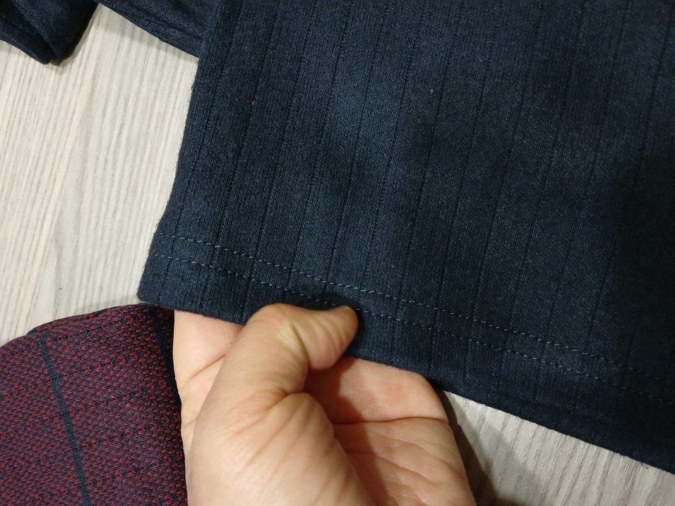 Erkek Bordo Düğmeli Pijama Takımı - Görsel 3