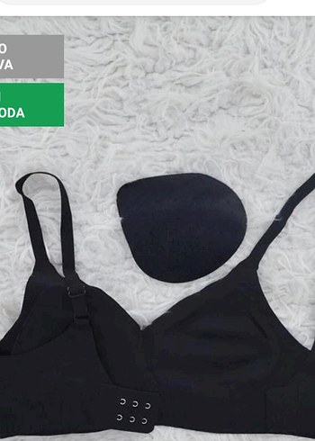 Siyah  LAZER KESİM DİKİŞSİZ HAYALET SÜTYEN - Görsel 5