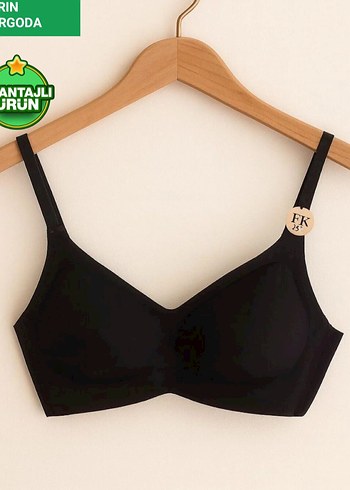 Siyah  LAZER KESİM DİKİŞSİZ HAYALET SÜTYEN - Görsel 2