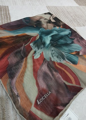 LO'CELLA Çok Renkli SOFT PAMUK EŞARP - Görsel 2