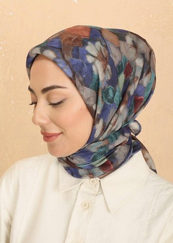 Boncuk Detaylı Bohem Kadın EŞARP - Görsel 2