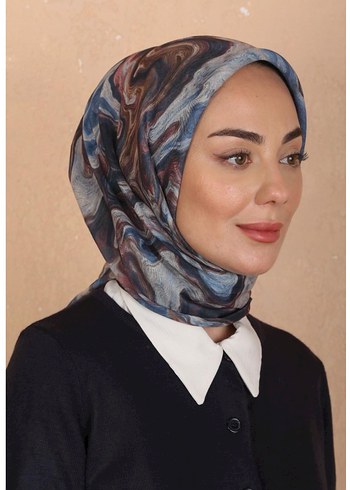 Bohem Çok Renkli Kadın SOFT EŞARP - Görsel 2