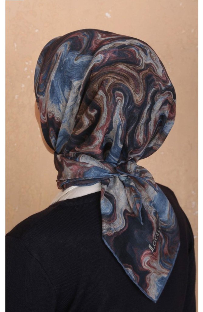 Bohem Çok Renkli Kadın SOFT EŞARP - Görsel 3