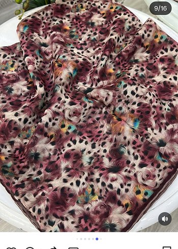 Kadın Çok Renkli Bohem Drapeli soft pamuk Eşarp - Görsel 2