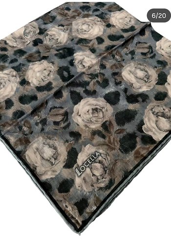 GRİ BEJ SOFT EŞARP - Görsel 2