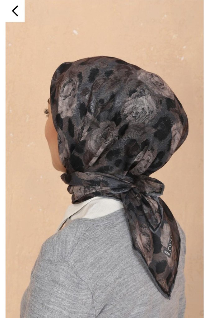 GRİ BEJ SOFT EŞARP - Görsel 4