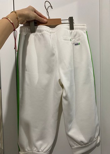 Puma Beyaz  Yeşil Kadın Kapri - Görsel 3