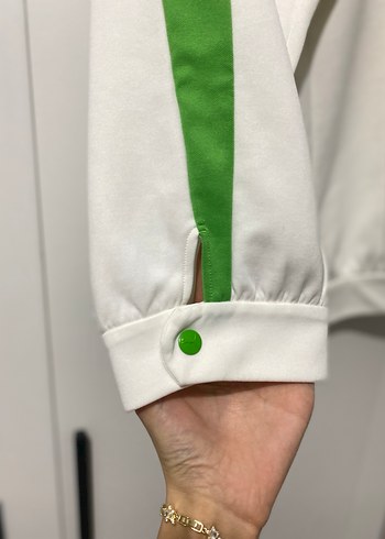 Puma Beyaz  Yeşil Kadın Kapri - Görsel 2