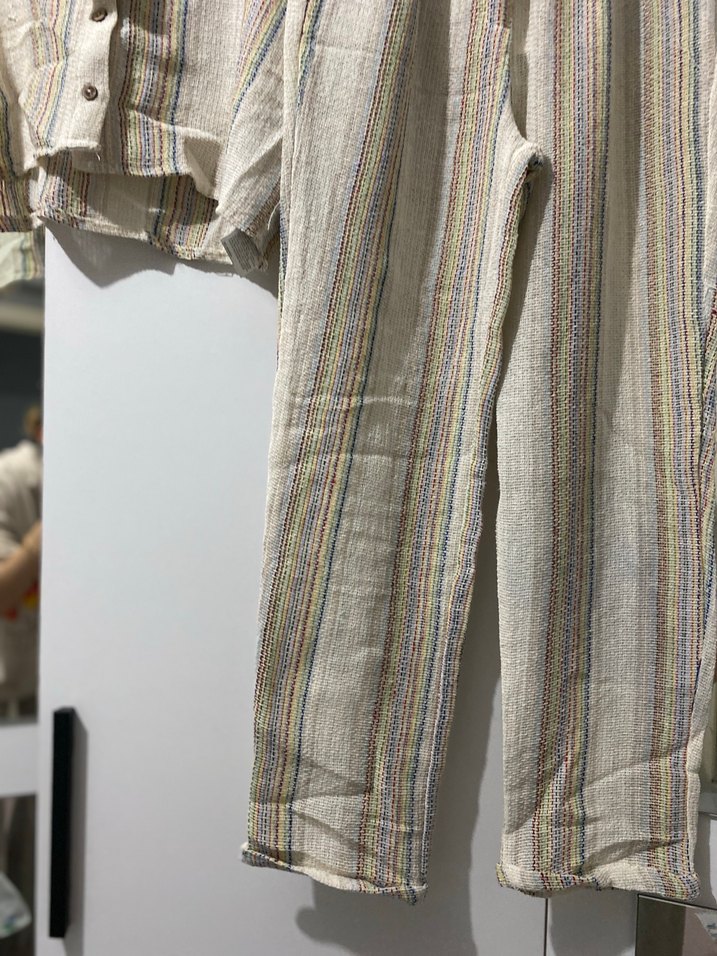 Bohem kadın gömlek ve pantolon 2li tkaım - Görsel 4