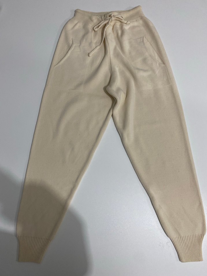 Bej Rahat Triko Kadın Eşofman Altı - Görsel 5