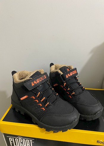 Erkek Çocuk Siyah Turuncu Lagoos Marka Bot - Görsel 5