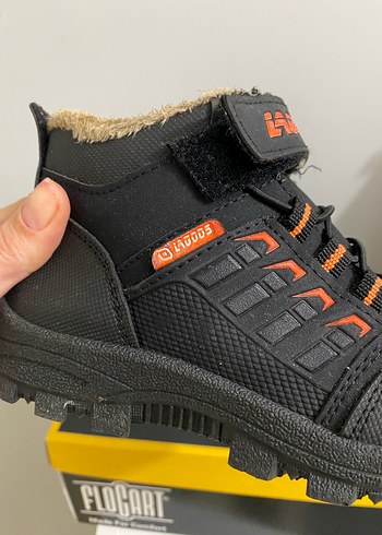 Erkek Çocuk Siyah Turuncu Lagoos Marka Bot - Görsel 2