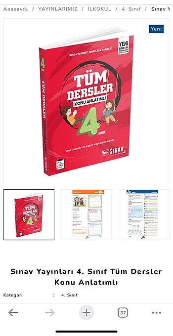  Tüm dersler (sınav yayınları)