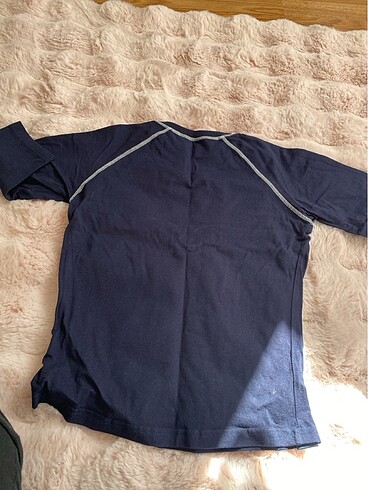 12-13 Yaş Beden lacivert Renk Reebok Tshirt