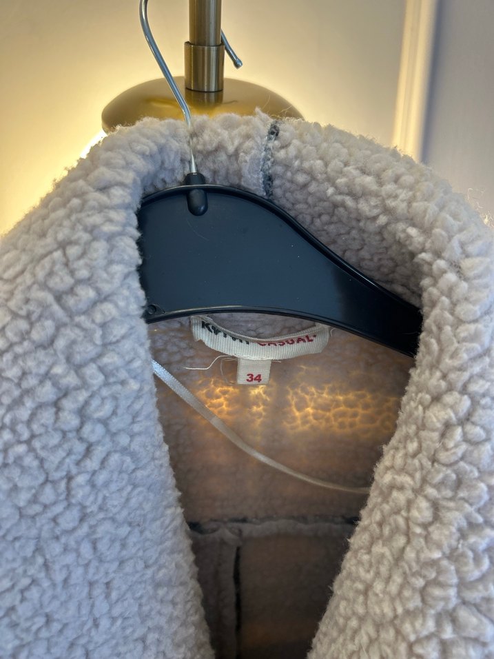 Ekose Midi Kadın Kaban - Görsel 4