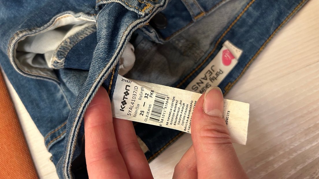 Parby Skinny Mavi Kadın Jean - Görsel 3