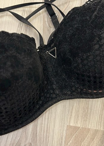 Siyah Gotik Mini Sütyen - Görsel 5