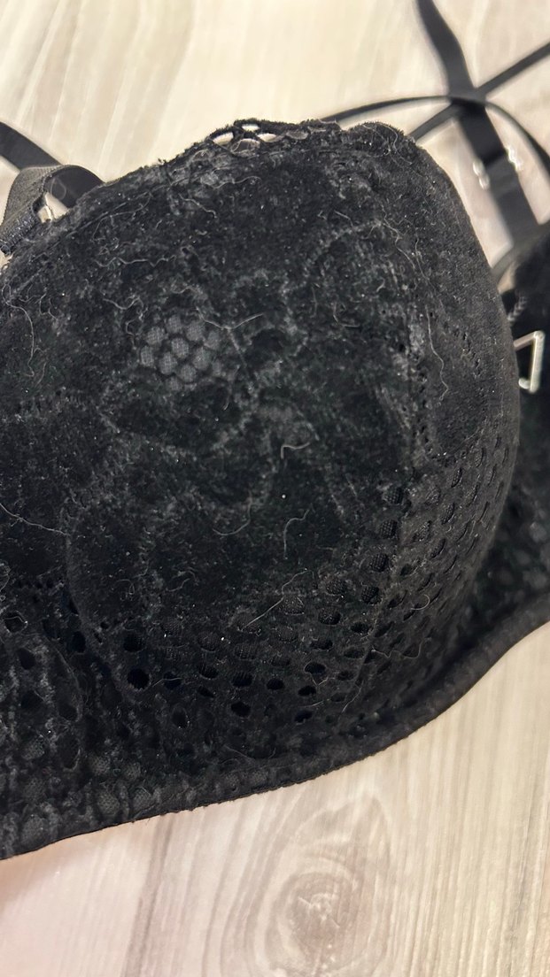 Siyah Gotik Mini Sütyen - Görsel 4