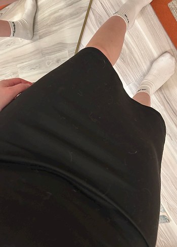 Kadın Siyah Midi Kalem Etek - Görsel 5