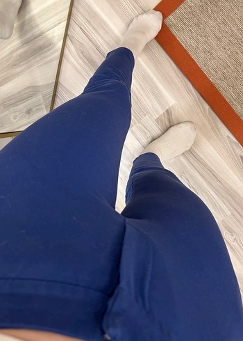 Beyaz Kadın Skinny Pantolon Normal Boy - Görsel 5