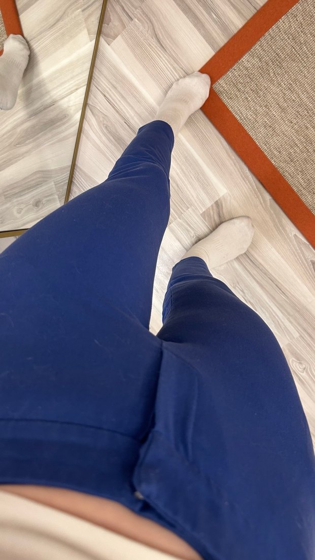 Lacivert Midi Boy Kadın Skinny Pantolon - Görsel 5