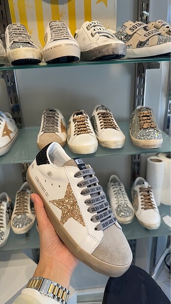 37 Beden siyah Renk Golden goose model