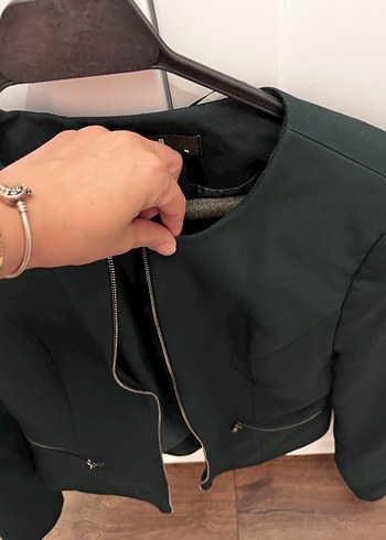 Adil ışık yeşil ceket vatkalı - Görsel 2