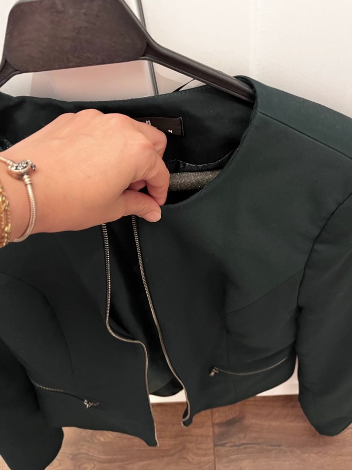 Adil ışık yeşil ceket vatkalı - Görsel 2