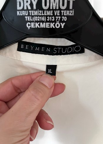 Beymen studio Düğmeli Beyaz krem rengi Kadın Gömlek - Görsel 3