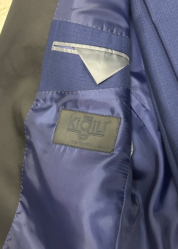 Erkek Mavi Düğmeli Klasik Kesim Takım Elbise (Smokin) - Görsel 3