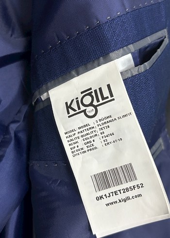 Erkek Mavi Düğmeli Klasik Kesim Takım Elbise (Smokin) - Görsel 4