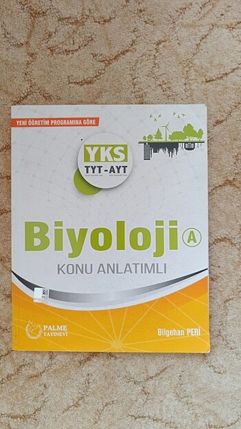 PALME BİYOLOJİ KONU ANLATIMLI SORU KİTABI A KİTABI
