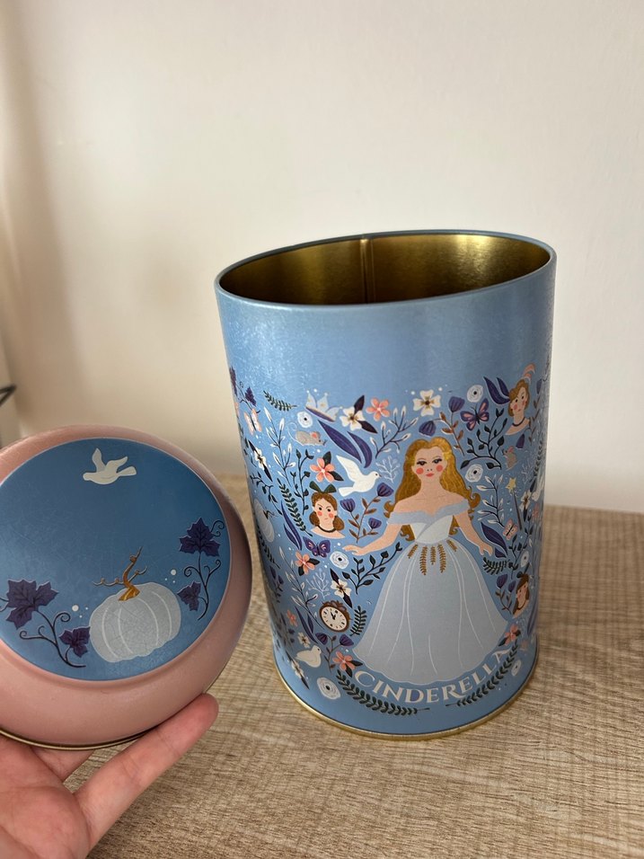 Pastel Renkli Sindirella Desenli saklama Kutusu - Görsel 2