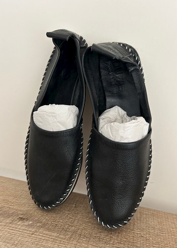 Kadın Siyah Minimalist Espadril - Görsel 6