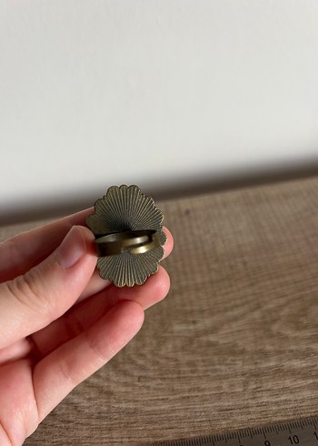 Turkuaz Desenli Bohem Kadın Yüzük - Görsel 6