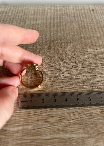 Düğmeli Altın Yüzük - Görsel 9