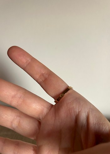 Düğmeli Altın Yüzük - Görsel 3